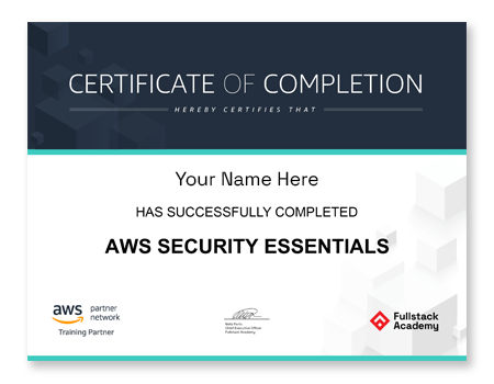 AWS Security Essentials Certificate