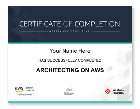 Architecting on AWS Certificate