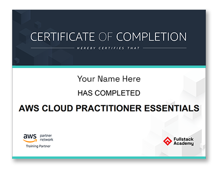 AWS Cloud Practitioner Certificate