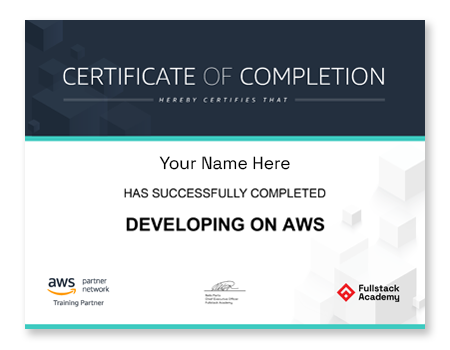 Developing on AWS Certificate